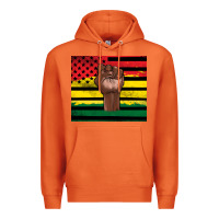 Carrot Juneteenth American flag Premium Hoodie - Artiststas