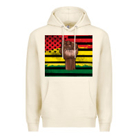 Tofu Juneteenth American flag Premium Hoodie - Artiststas