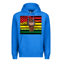 True Royal Juneteenth American flag Premium Hoodie - Artiststas