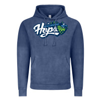 Vintage Denim hillsboro hops Vintage Hoodie - linhVisuals