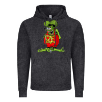 Vintage Black rat fink  fk27 Vintage Hoodie - linhVisuals