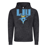 Vintage Black long island university sharks Vintage Hoodie - linhVisuals