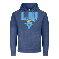 Vintage Denim long island university sharks Vintage Hoodie - linhVisuals