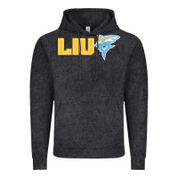 Vintage Black long island university sharks Vintage Hoodie - linhVisuals