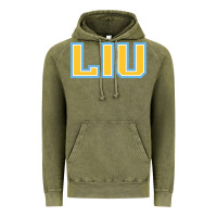 Vintage Olive long island university sharks Vintage Hoodie - linhVisuals