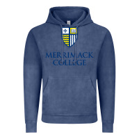 Vintage Denim merrimack warriors Vintage Hoodie - linhVisuals