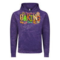 Cloud Purple Christmas Baking Crew Vintage Hoodie - CowhideDigitalArt
