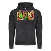 Vintage Black Christmas Baking Crew Vintage Hoodie - CowhideDigitalArt