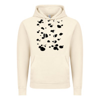 Vintage Artic dalmatian dog pattern funny diy costume t shirt Vintage Hoodie - linhVisuals