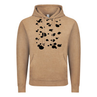Vintage Coffee dalmatian dog pattern funny diy costume t shirt Vintage Hoodie - linhVisuals