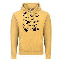 Vintage Mustard dalmatian dog pattern funny diy costume t shirt Vintage Hoodie - linhVisuals