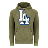 Vintage Olive la los angeles Vintage Hoodie - linhVisuals