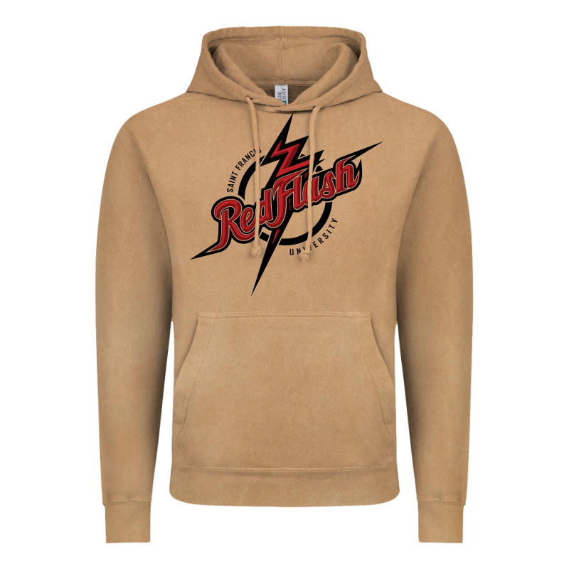 St. Francis (pa) Red Flash Vintage Hoodie by linhVisuals | Teevron