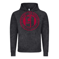 Vintage Black st. francis (pa) red flash Vintage Hoodie - linhVisuals