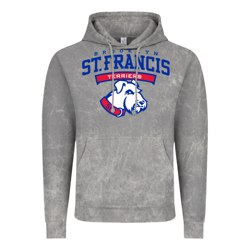 St. Francis Brooklyn Terriers Vintage Hoodie by linhVisuals | Teevron