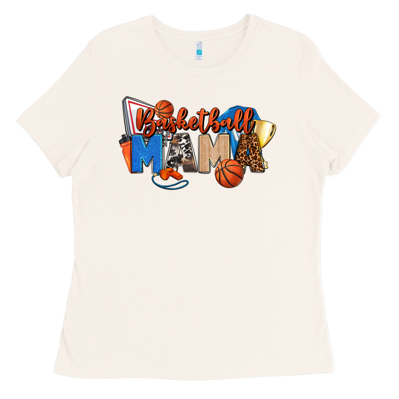 Basketball Mama Ladies Tee by FaDigitalArtStudio | Teevron