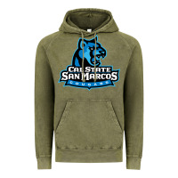 Vintage Olive The cal state san marcos cougars Vintage Hoodie - linhVisuals