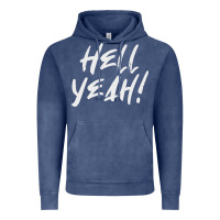 Vintage Denim hell yeah! Vintage Hoodie - linhVisuals