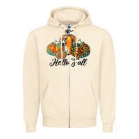 Sandshell hello fall Zipper Hoodie - JahusDesignShop