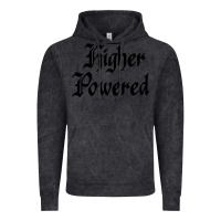 Vintage Black higher powered   alcoholics anonymous slogans Vintage Hoodie - linhVisuals