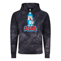 Cloud Black slush puppie cute Vintage Hoodie - linhVisuals