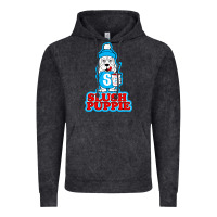 Vintage Black slush puppie cute Vintage Hoodie - linhVisuals
