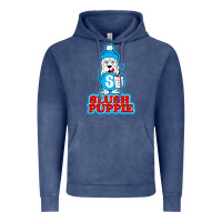 Vintage Denim slush puppie cute Vintage Hoodie - linhVisuals