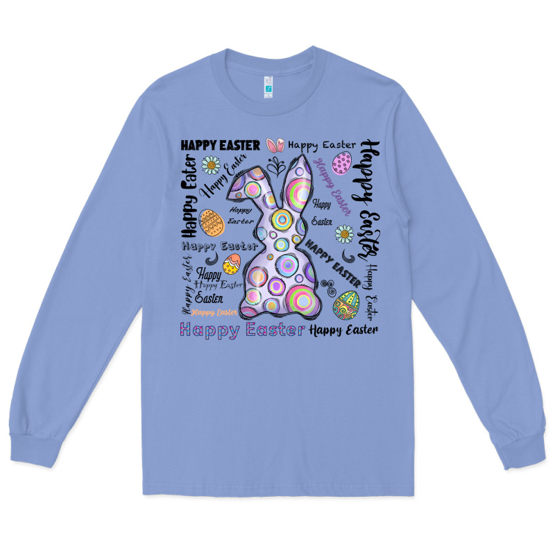 Happy Easter Long Sleeve Tee by CowhideDigitalArt | Teevron