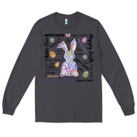 Smoke Happy Easter Long Sleeve Tee - CowhideDigitalArt
