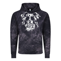 Cloud Black border collie dog t  shirt border collie with sunglasses cool dog t  s Vintage Hoodie - linhVisuals