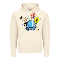 Vintage Artic oswald the octopus Vintage Hoodie - linhVisuals