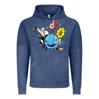 Vintage Denim oswald the octopus Vintage Hoodie - linhVisuals
