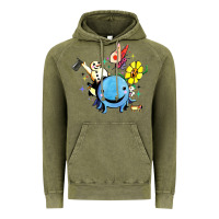 Vintage Olive oswald the octopus Vintage Hoodie - linhVisuals