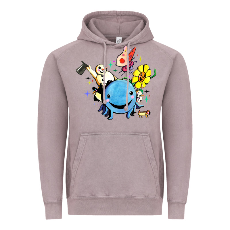 Oswald The Octopus Vintage Hoodie by linhVisuals | Teevron