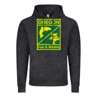 Vintage Black oregon fish & wildlife deadheads unite! Vintage Hoodie - linhVisuals