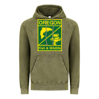 Vintage Olive oregon fish & wildlife deadheads unite! Vintage Hoodie - linhVisuals