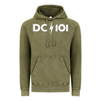 Vintage Olive DC 101 Vintage Hoodie - linhVisuals