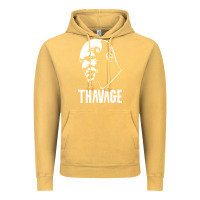 Vintage Mustard THAVAGE Vintage Hoodie - linhVisuals