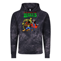 Cloud Black groovie ghoulies Vintage Hoodie - linhVisuals