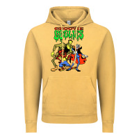 Vintage Mustard groovie ghoulies Vintage Hoodie - linhVisuals
