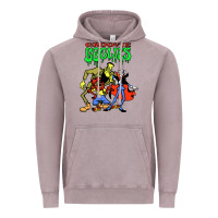Vintage Zinc groovie ghoulies Vintage Hoodie - linhVisuals