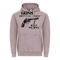 Vintage Zinc guns dont kill people i kill people 1996 Vintage Hoodie - linhVisuals