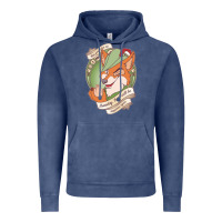 Vintage Denim chin up   robin hood Vintage Hoodie - linhVisuals