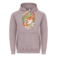 Vintage Zinc chin up   robin hood Vintage Hoodie - linhVisuals