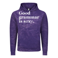Cloud Purple good grammar is sexy Vintage Hoodie - linhVisuals