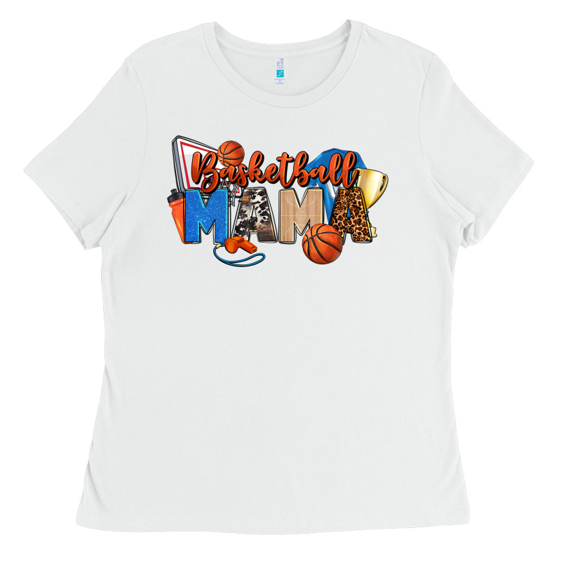 Basketball Mama Ladies Tee by FaDigitalArtStudio | Teevron