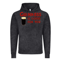 Vintage Black guiness is good for you (and me) hq fnny Vintage Hoodie - linhVisuals