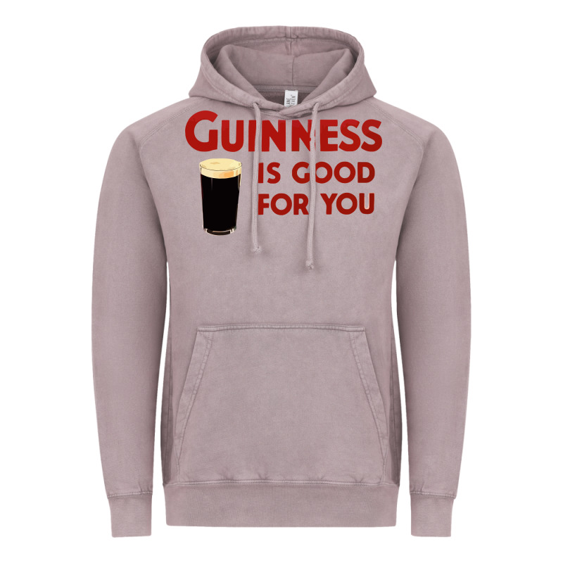 Guiness Is Good For You (and Me) Hq Fnny Vintage Hoodie by linhVisuals | Teevron