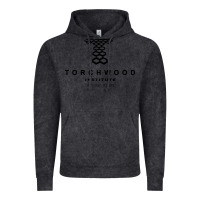 Vintage Black torchwood institute Vintage Hoodie - linhVisuals