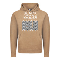 Vintage Coffee twin peaks inspired japanese black lodge Vintage Hoodie - linhVisuals